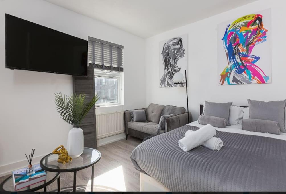 Studio Apt, 8 Min Walk From Tube 3 Londres Extérieur photo